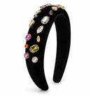 Black Jeweled Headband
