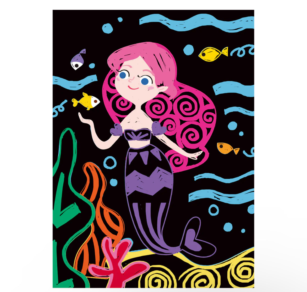 Scratch Art Junior My Little Mermaid