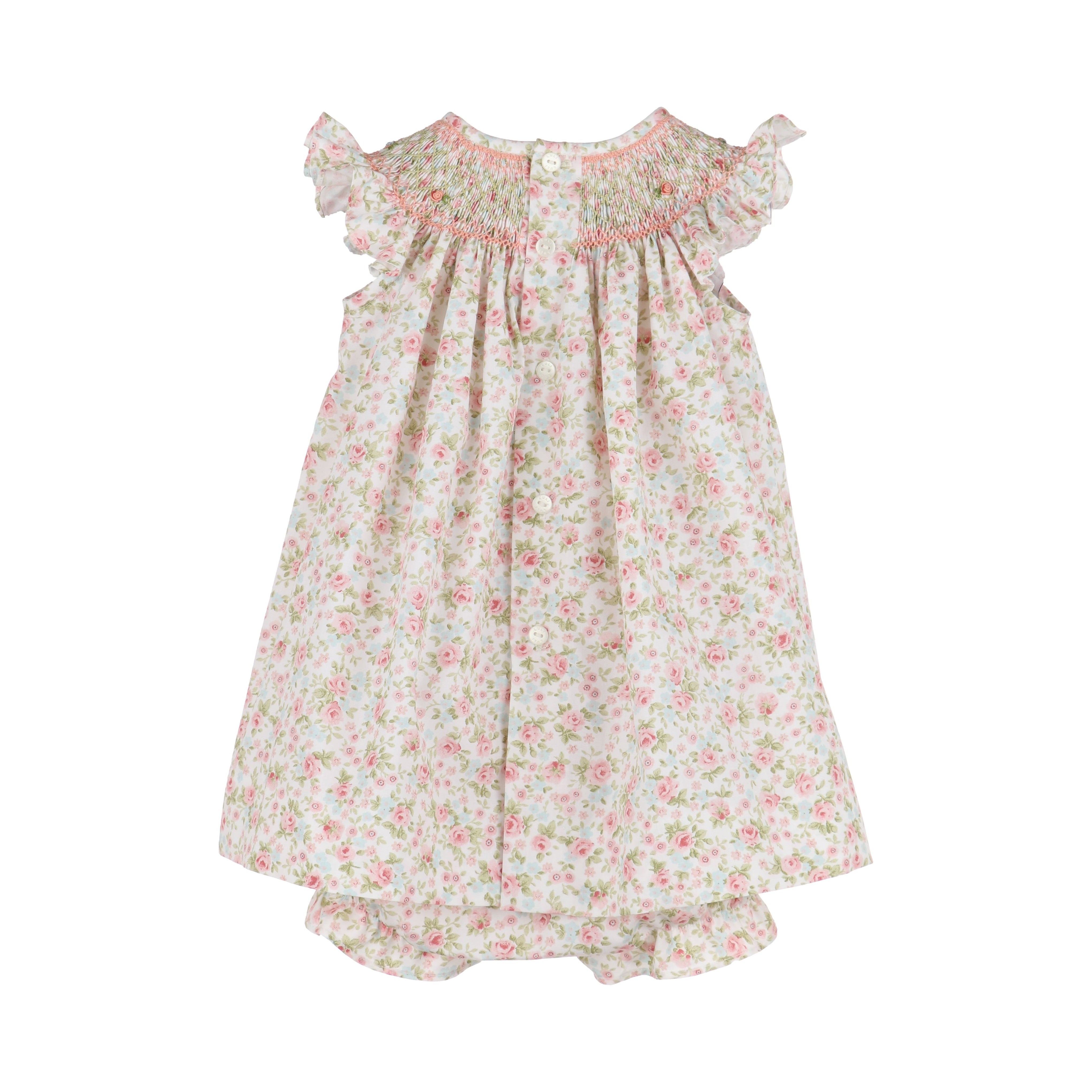 Pinkblush floral baby set