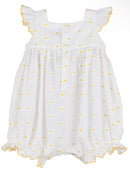 Daisies Smock Yellow Bubble