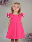 Fucsia Laced Dress