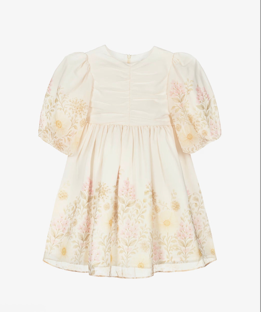 Water Color Print Dress