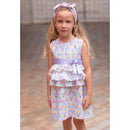 Girls Diamond Multicolor Dress