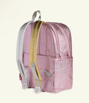 Kane Double Pocket Backpack Pink/Silver
