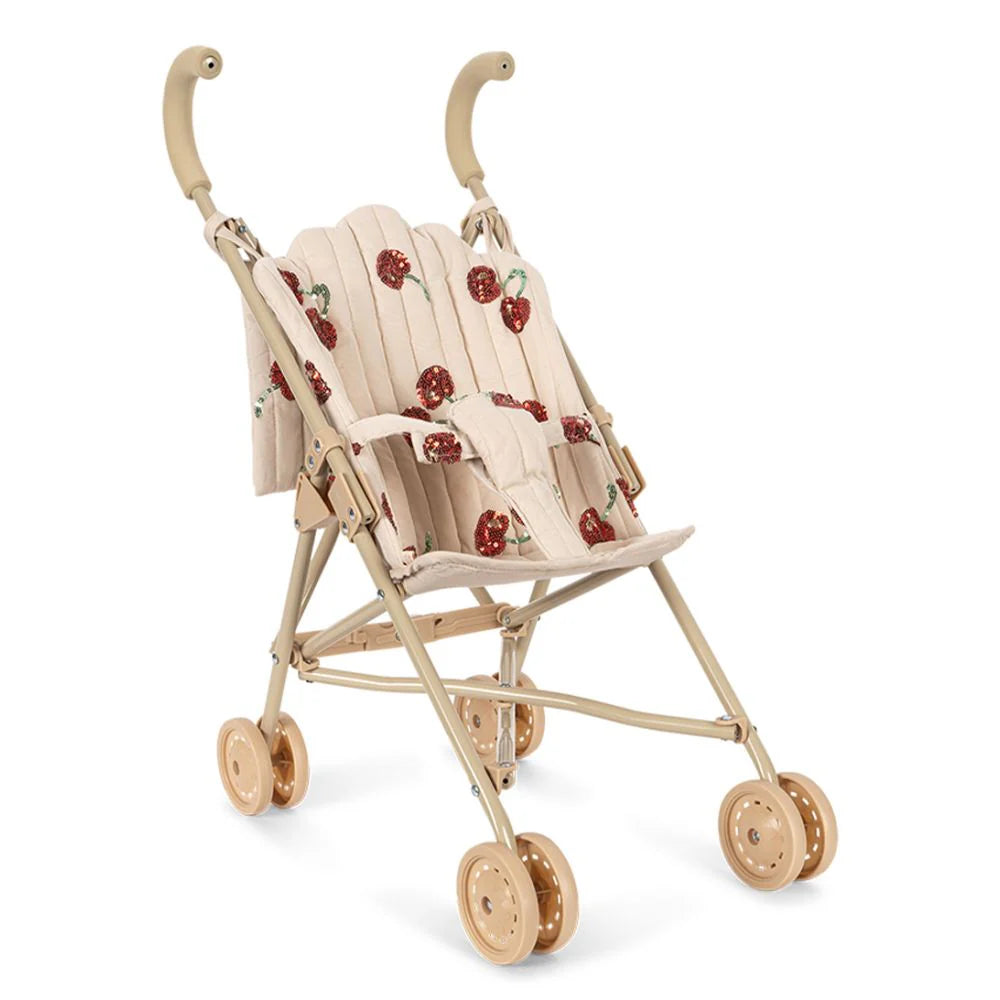 Tulle Doll Stroller Cherry