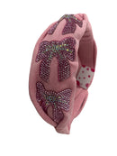 Glitter Bows - Pink
