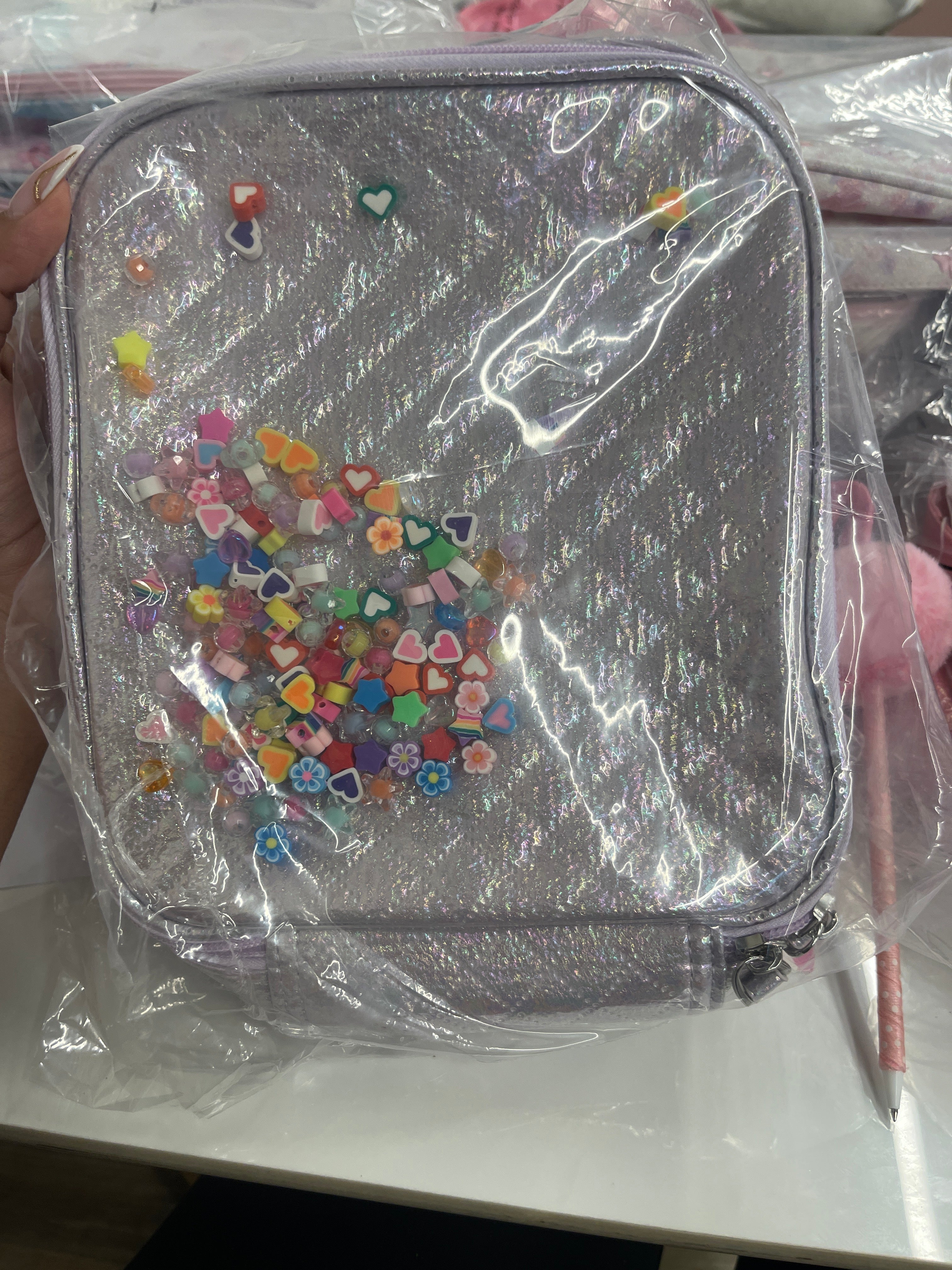 Charm Lila Lunch Box