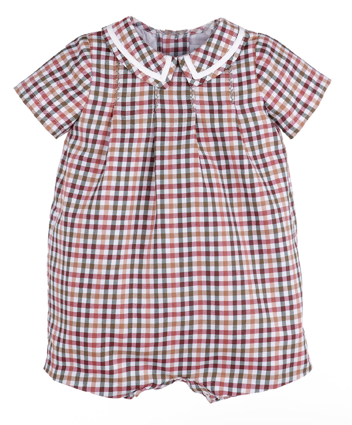 Cider Checks Boy Bubble Print