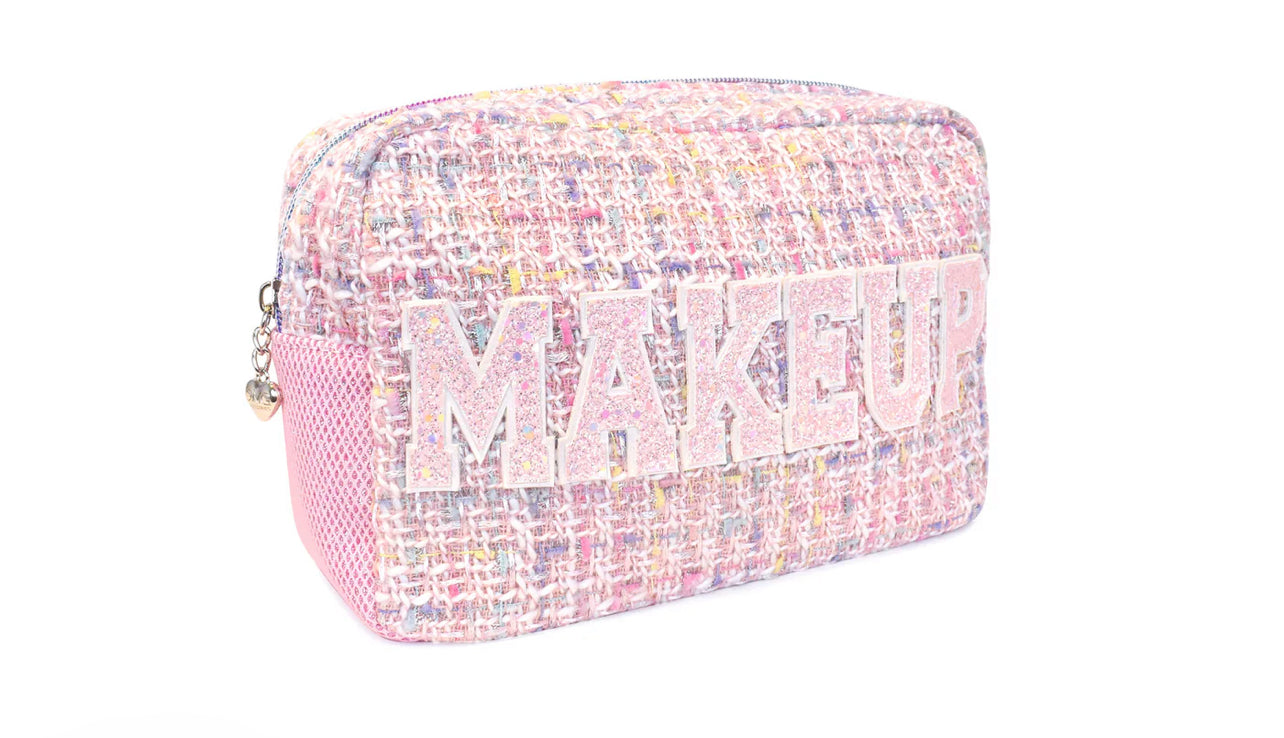 Makeup Tweed Pouch