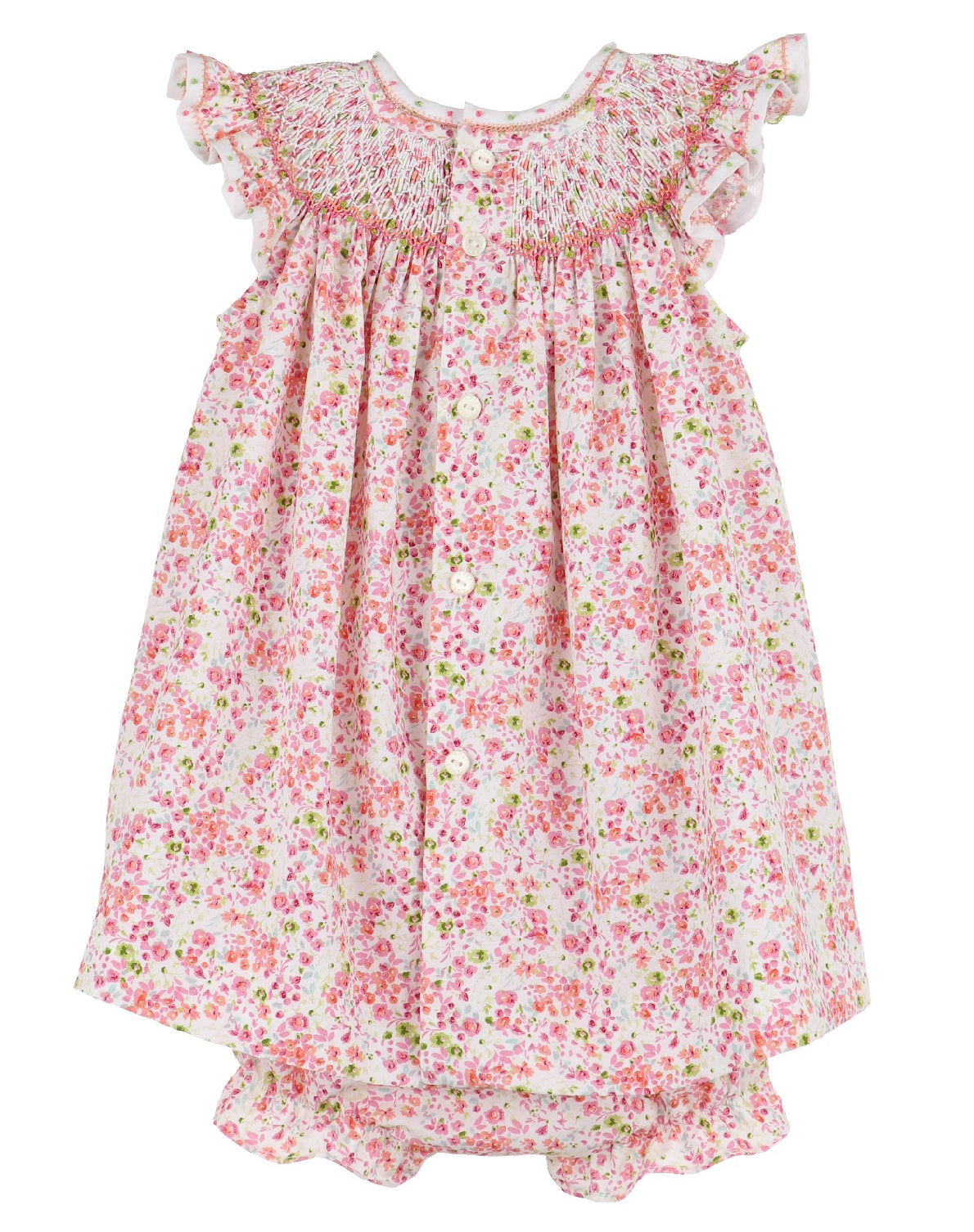 Berry Bouquet Smock Bishop Fuchsia