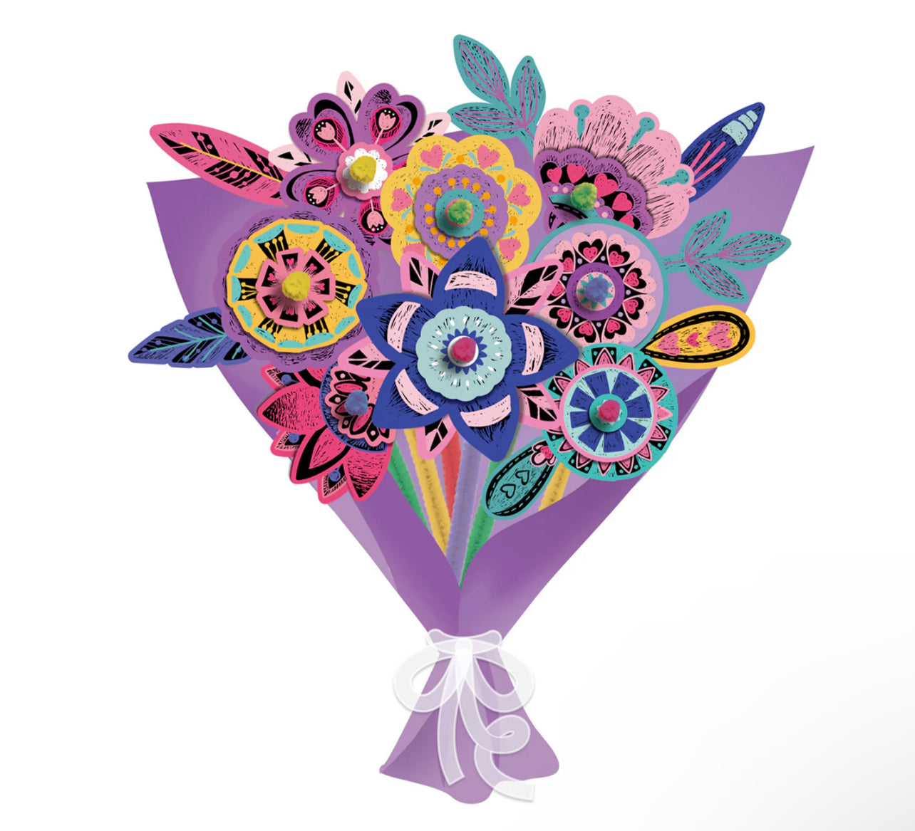 Scratch Flower Bouquet