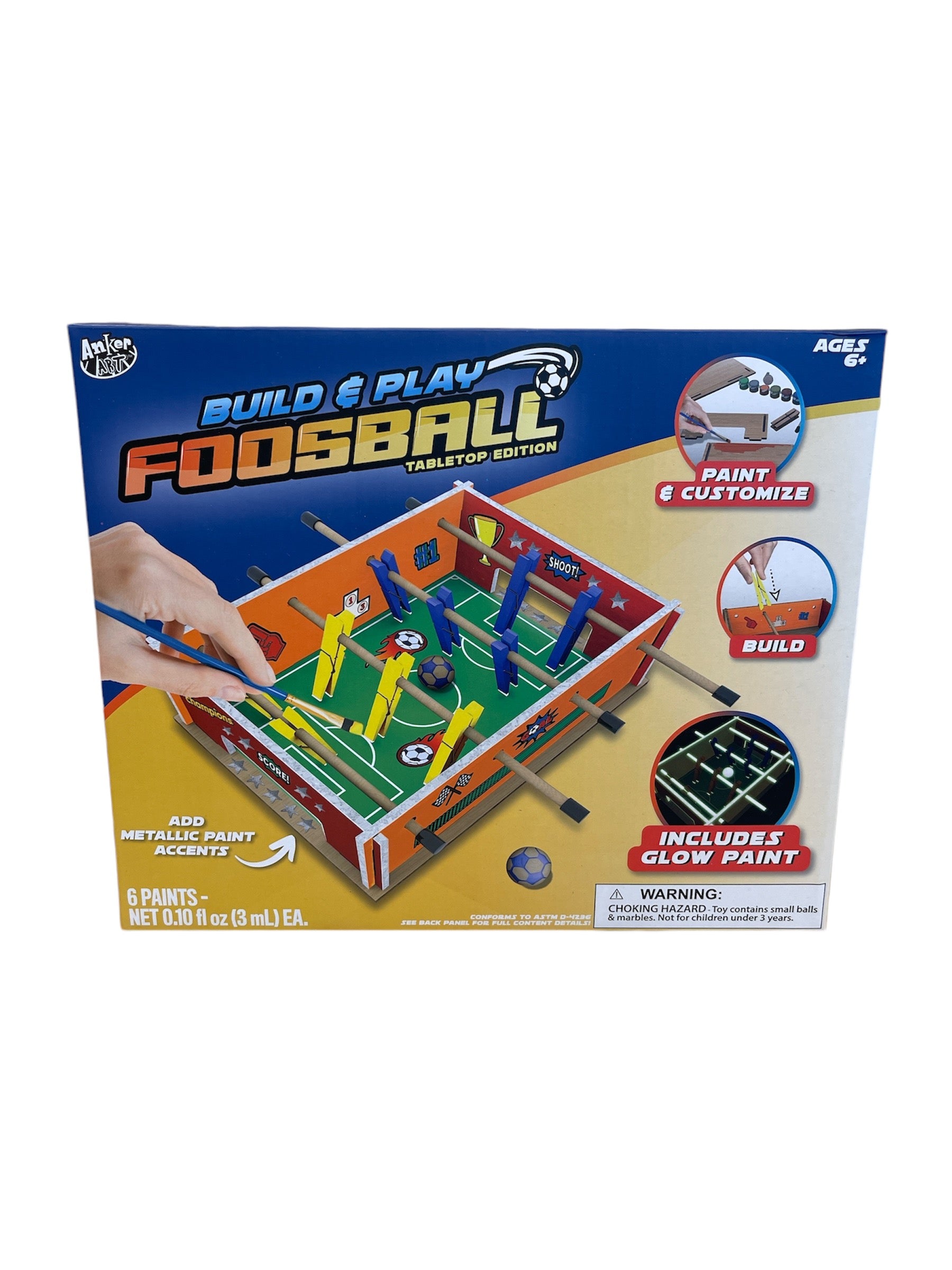 Build And Play Foosball Table