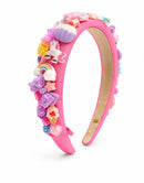 3D Fun Charms Headband - Hot Pink