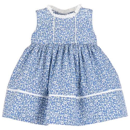 French blue petal dress