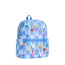 Kane Double Pocket Backpack Blue Check