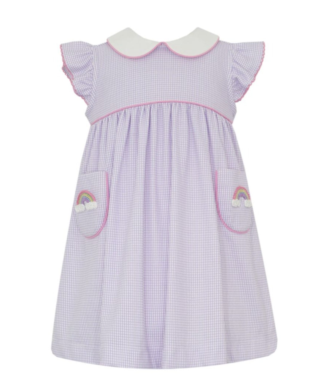 Rainbow Lilac Sleveless Dress