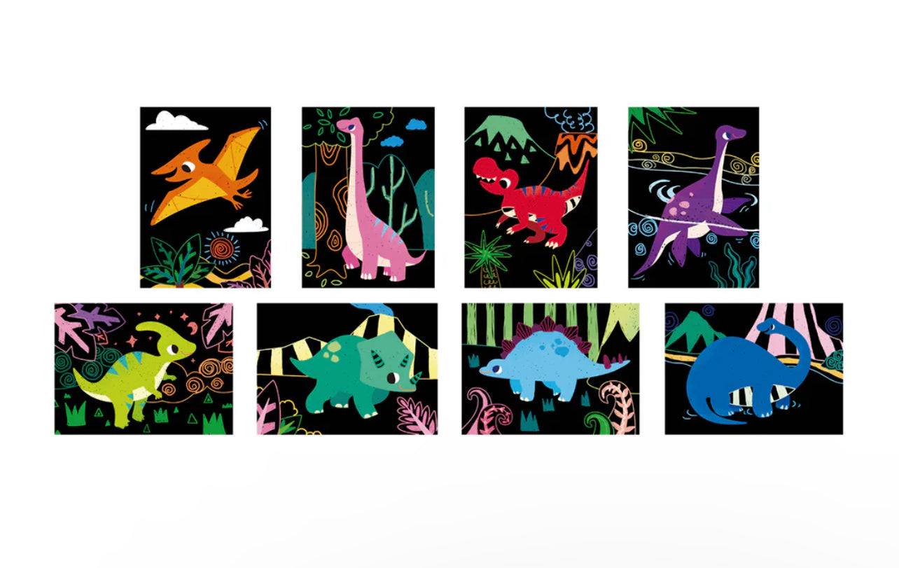 Scratch Art Junior  My Dinosaur Friend