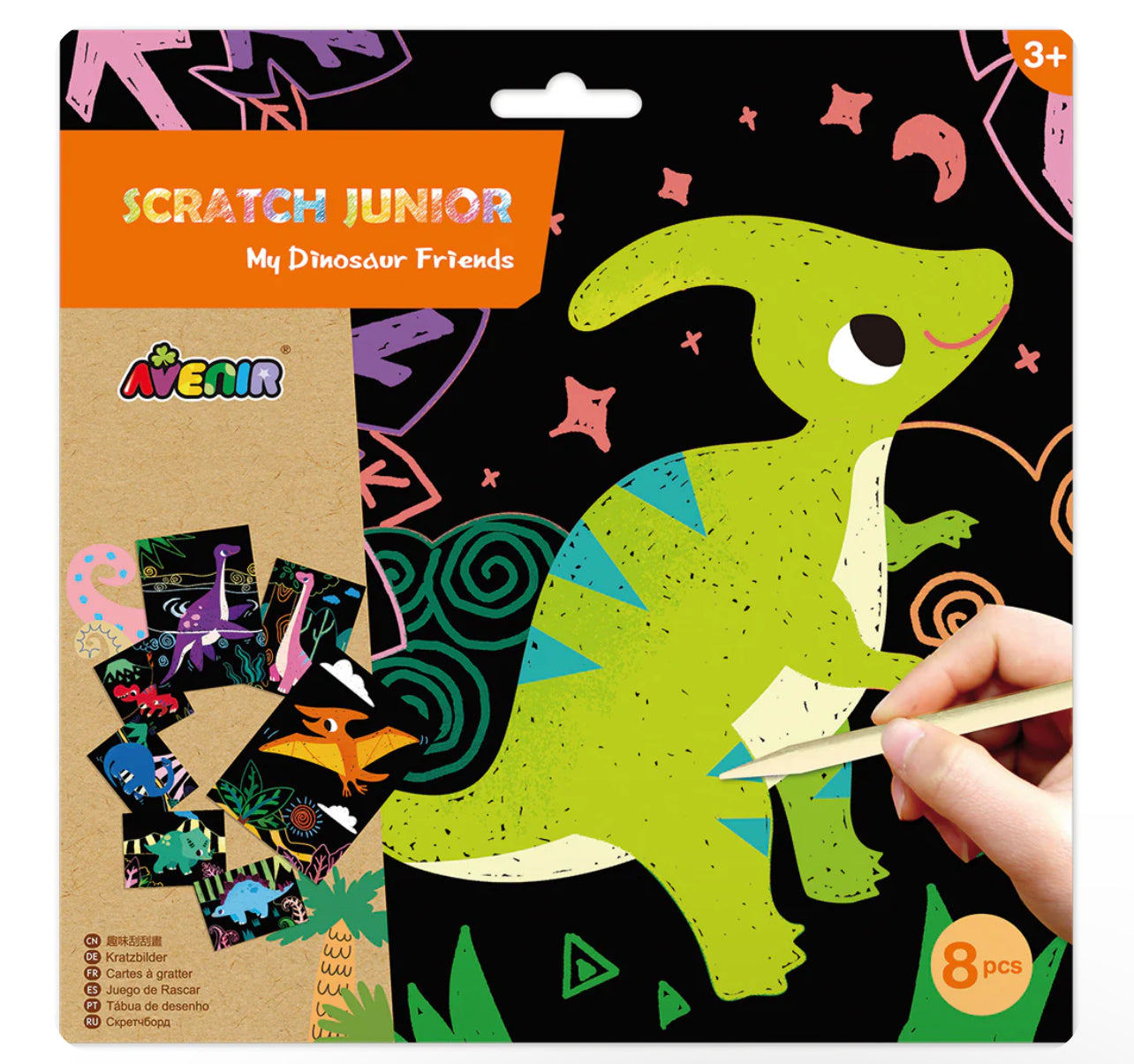 Scratch Art Junior  My Dinosaur Friend