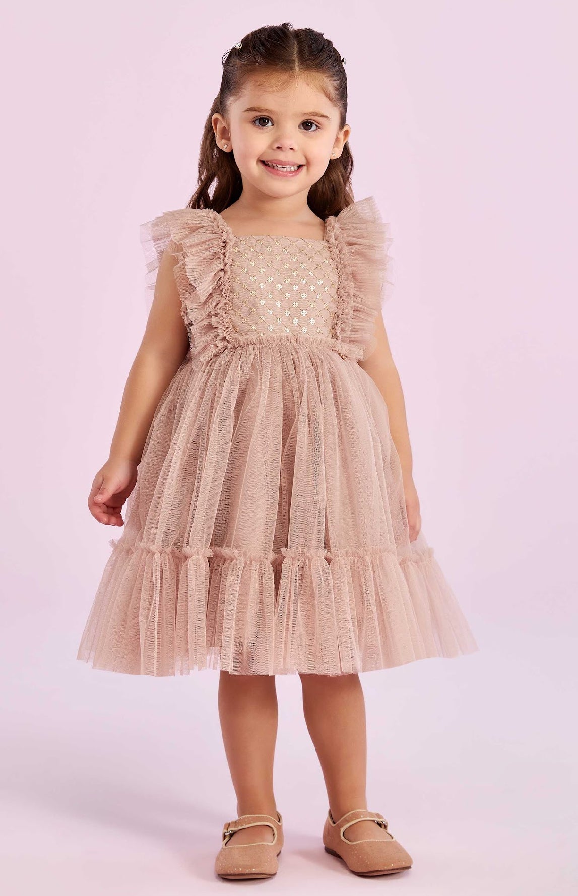 Elegant Brown Dress