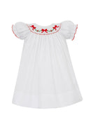 Red Bows Red Poplin Bishop