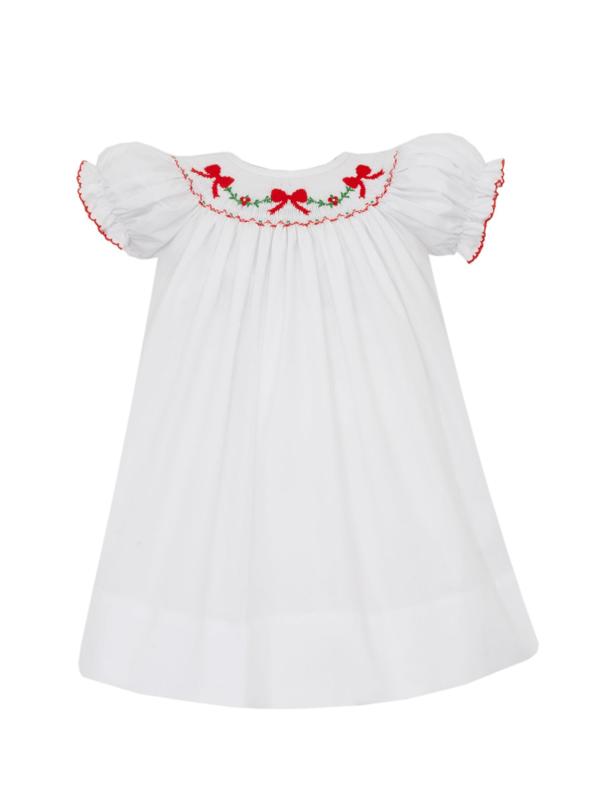 Red Bows Red Poplin Bishop