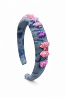 Crystallized Padded Denim Headband