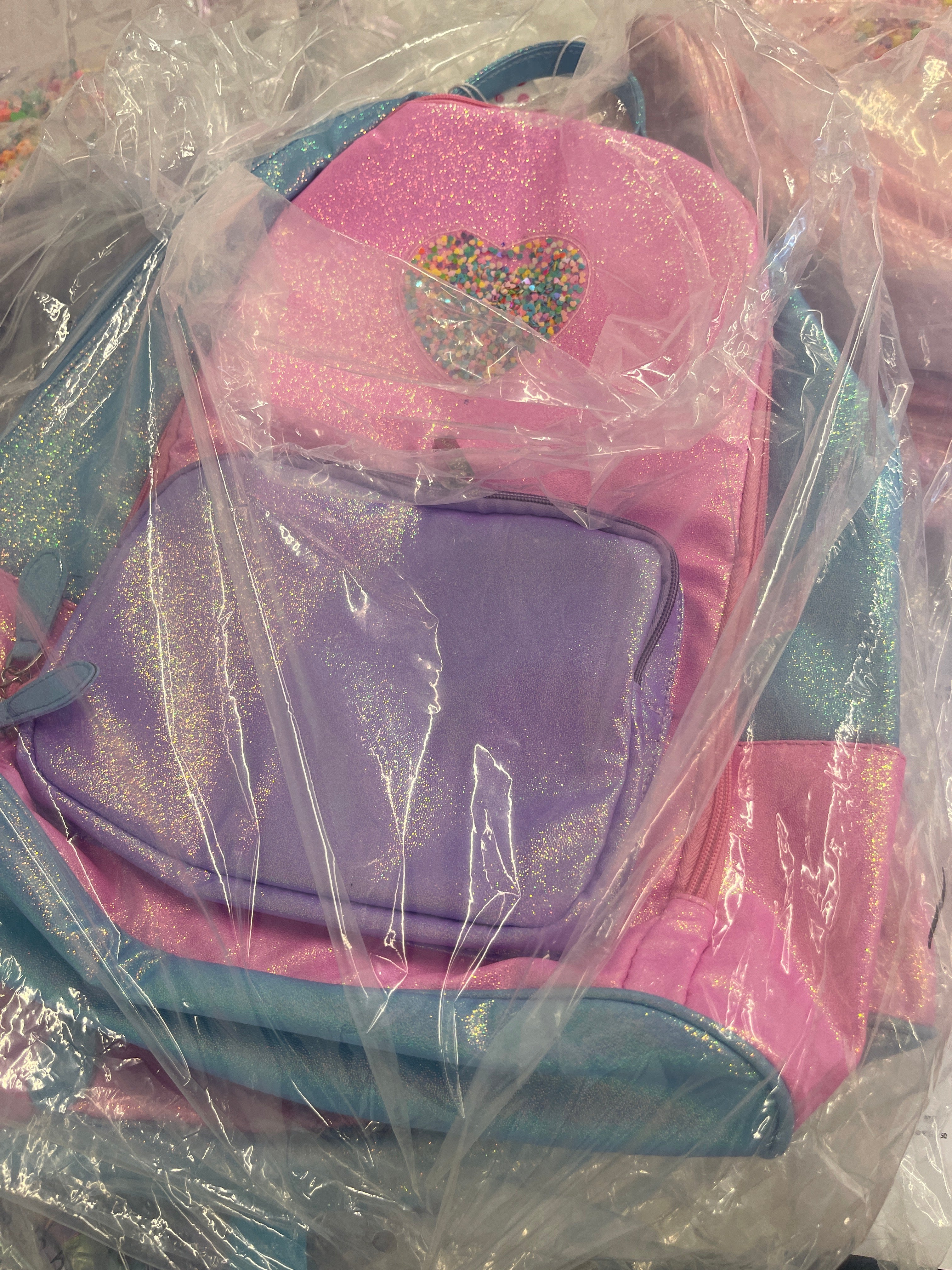 Barilynn - Pink & Blue Backpack