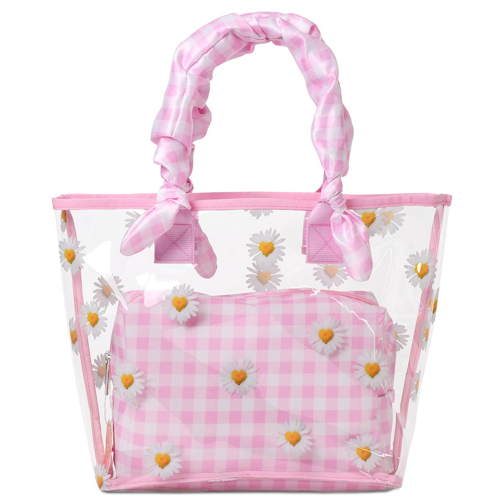 Daisy Love Clear Tote Transparent Duo