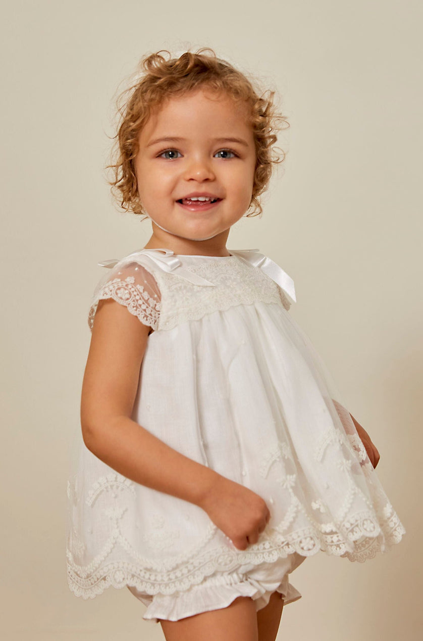 Elegant Lace Baby Dress