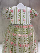 Beauty Green Garden Dress