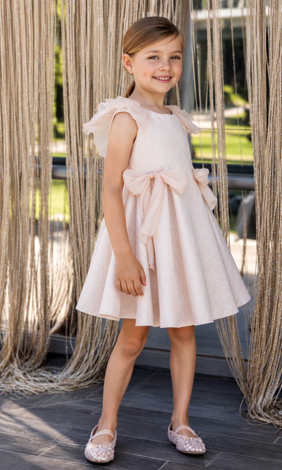 Fresh Glittered Dress