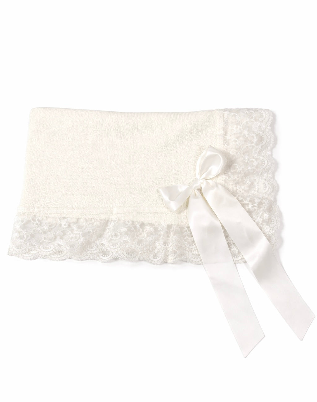 Lace White Blanket