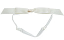 Matilda Satin Wrap - Ivory