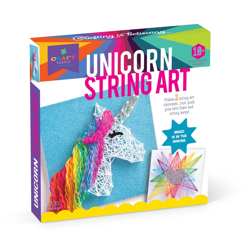 Unicorn String Art