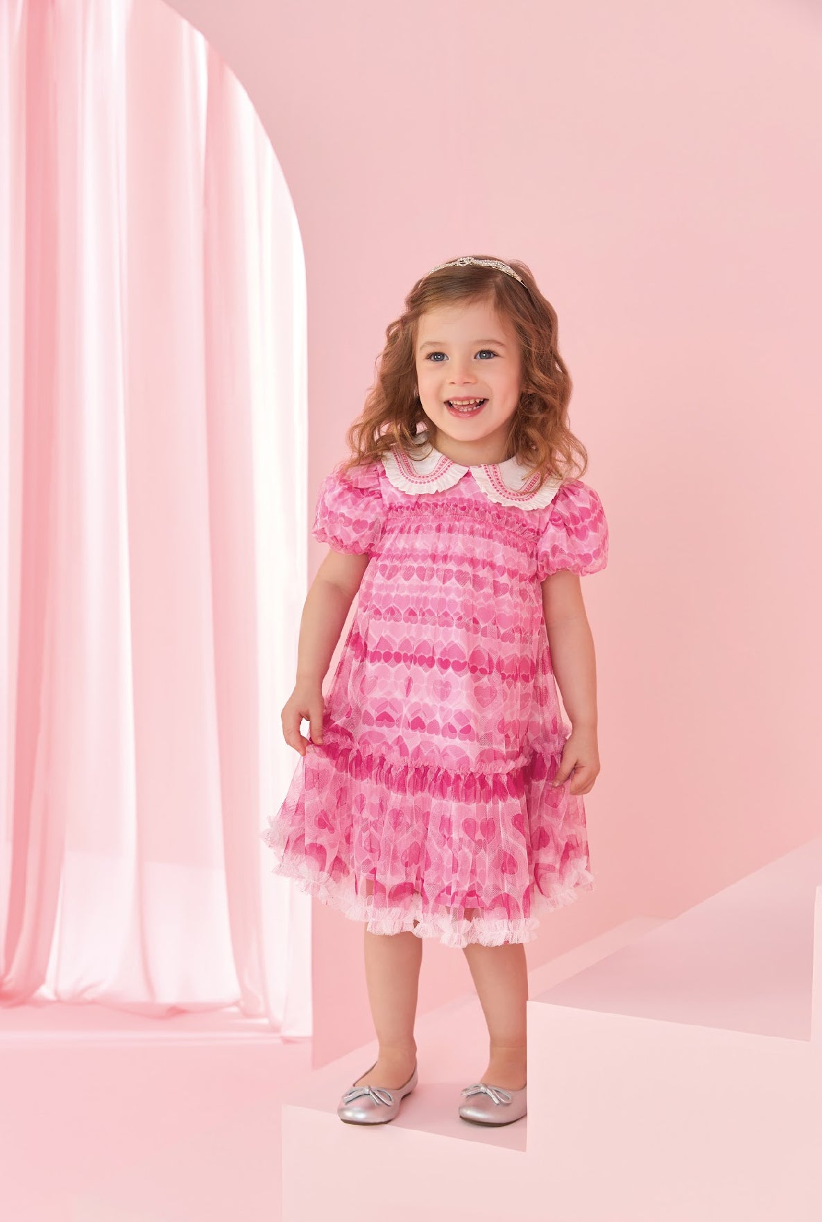 Pink Hearts Dress