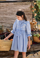 Sky Blue Girl Dress