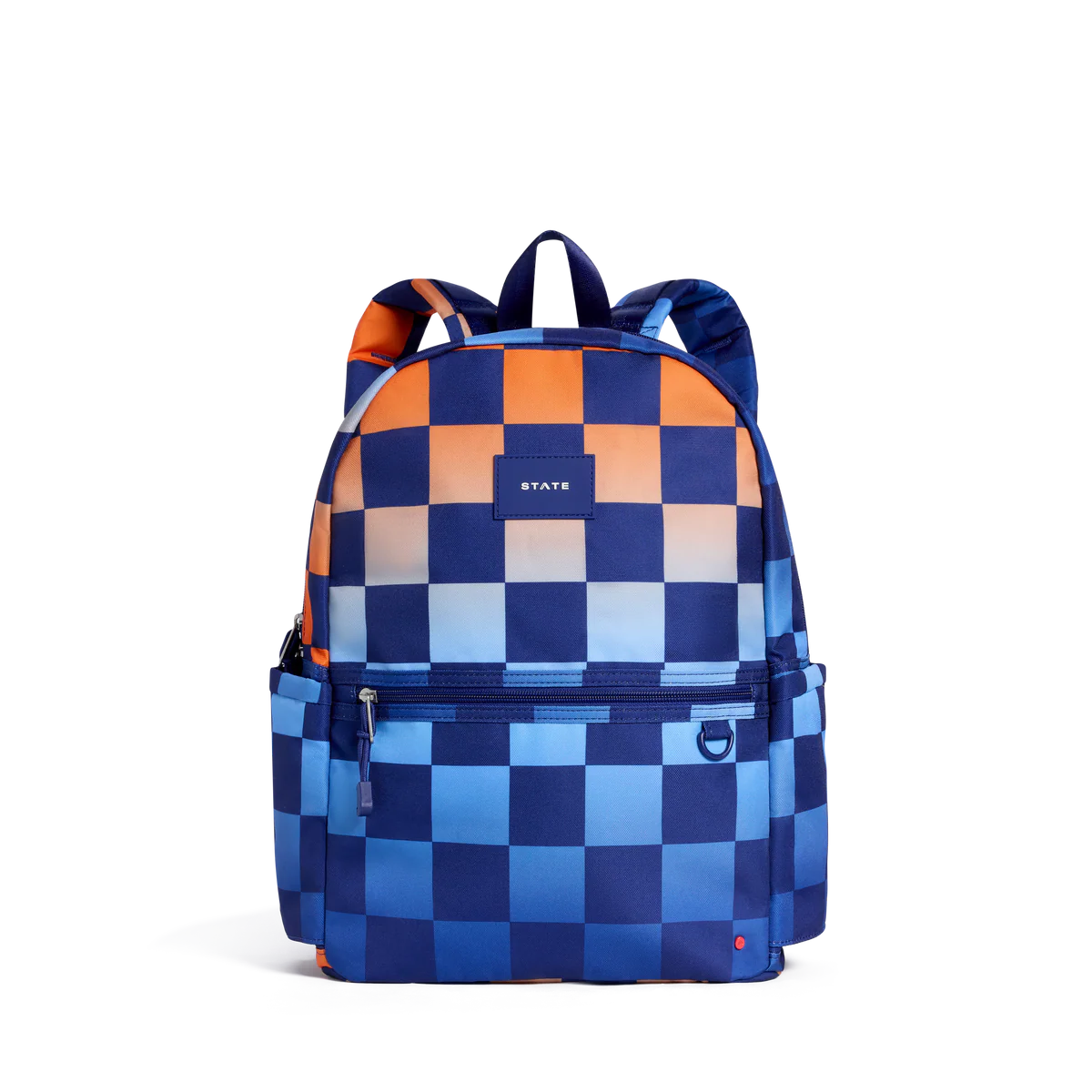 Kane Double Pocket Backpack Gradient Checkerboard