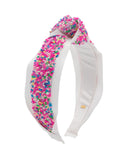 Grosgrain Sprinkle Headband - White