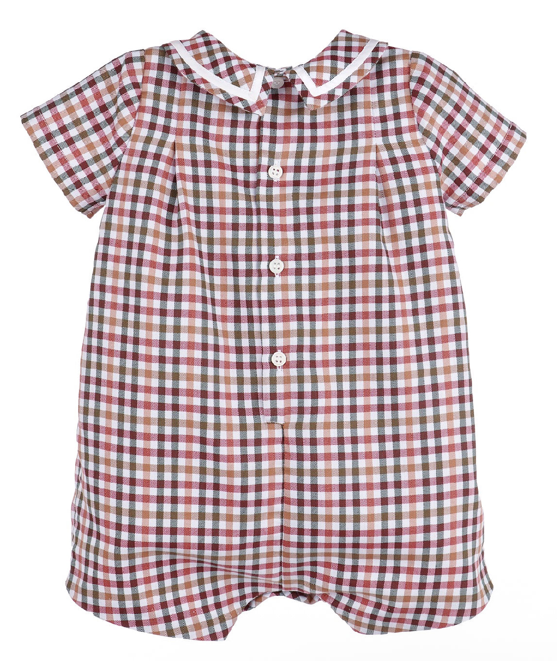 Cider Checks Boy Bubble Print