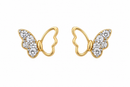 Butterflies 14Kt. Earrings