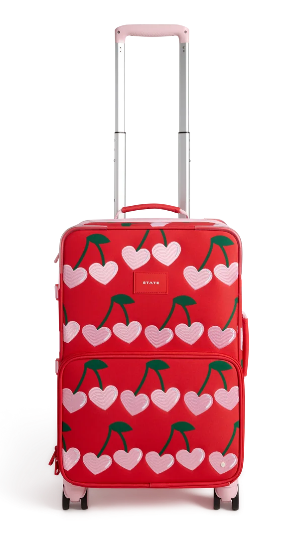 Logan Carry-on Suitcase Cherry