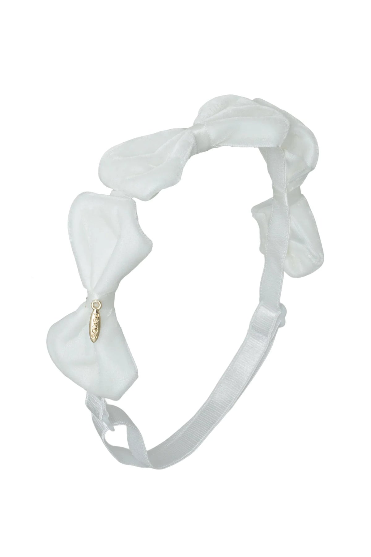 Tendu Velvet Wrap - White