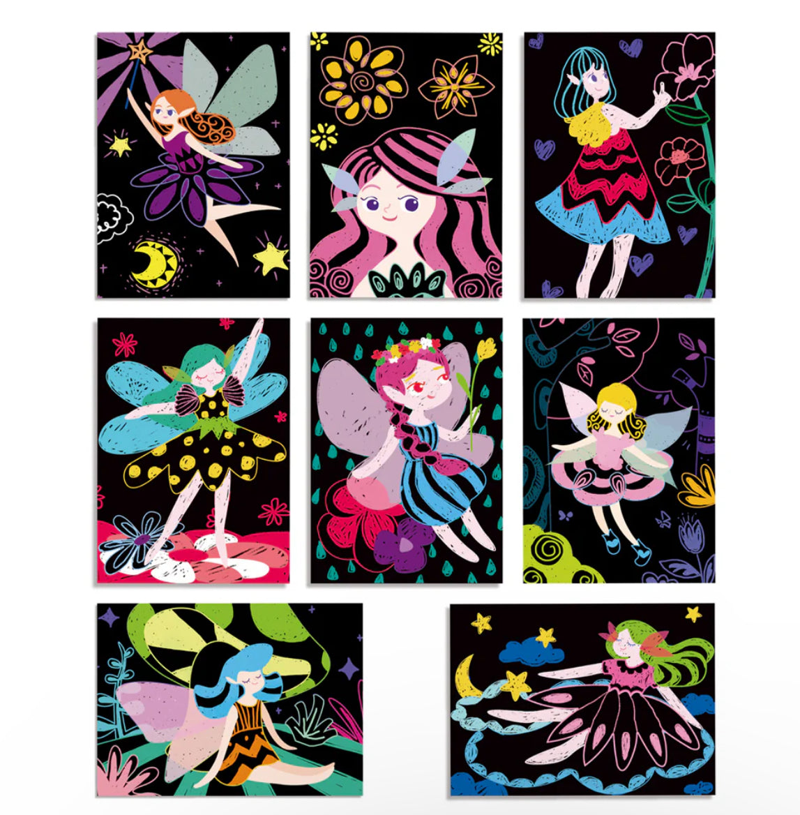 Scratch Art Junior My Fairy Friends