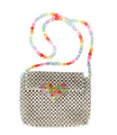 Beaded Bag - Silver