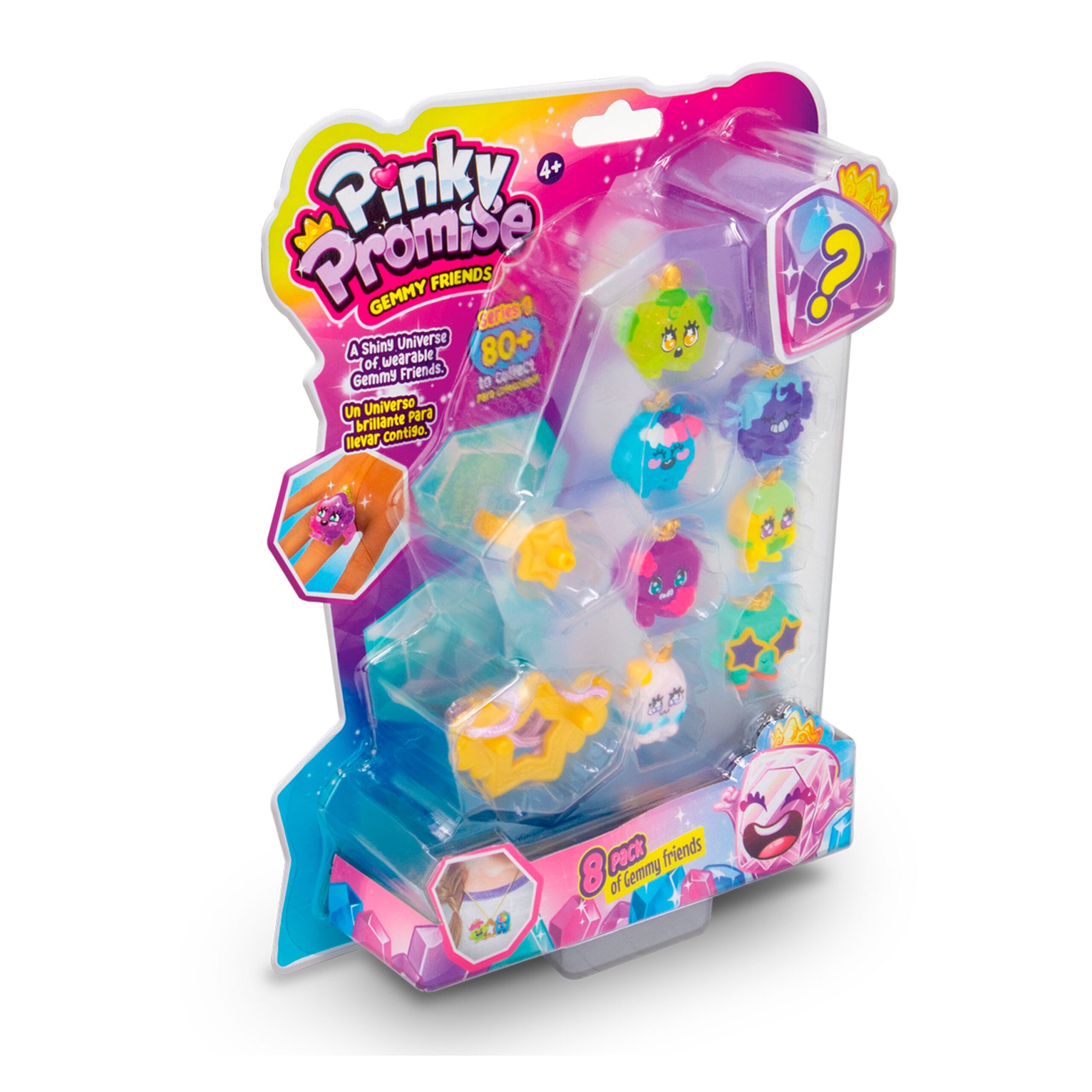 Pinky Promise Gemmy Friends 8 Pack