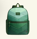 Olive Chevron Double Pocket Backpack