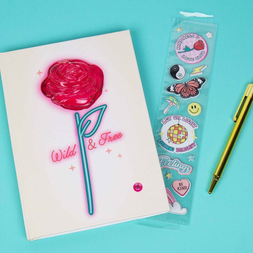 Light-Up Journaling Set - Flower