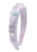 Cat Eye Charm Headband - Lavanda