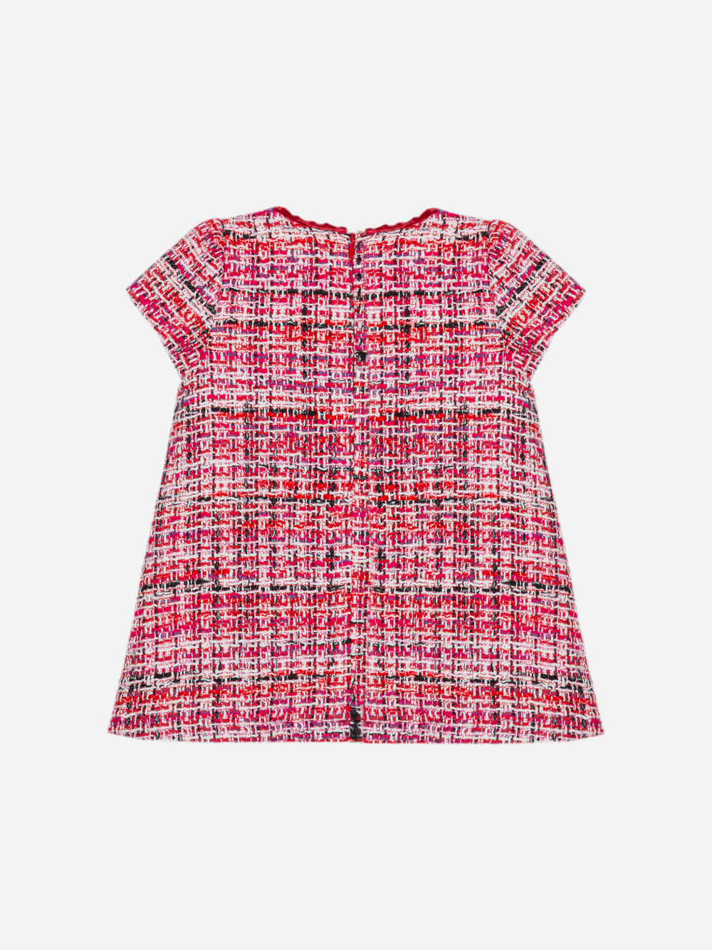 Red Tweed Baby Dress
