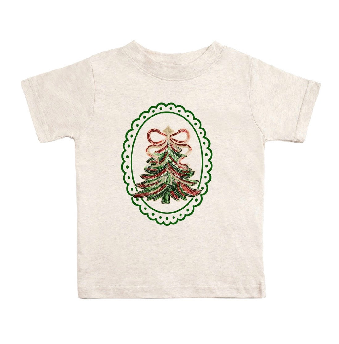 Sequin Christmas Tree Patch Set